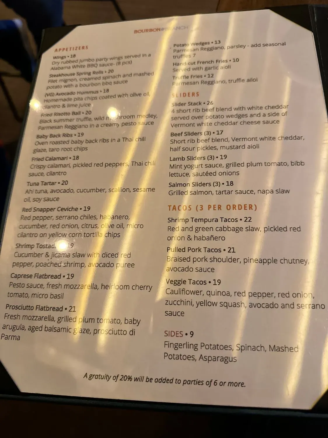 Menu 6