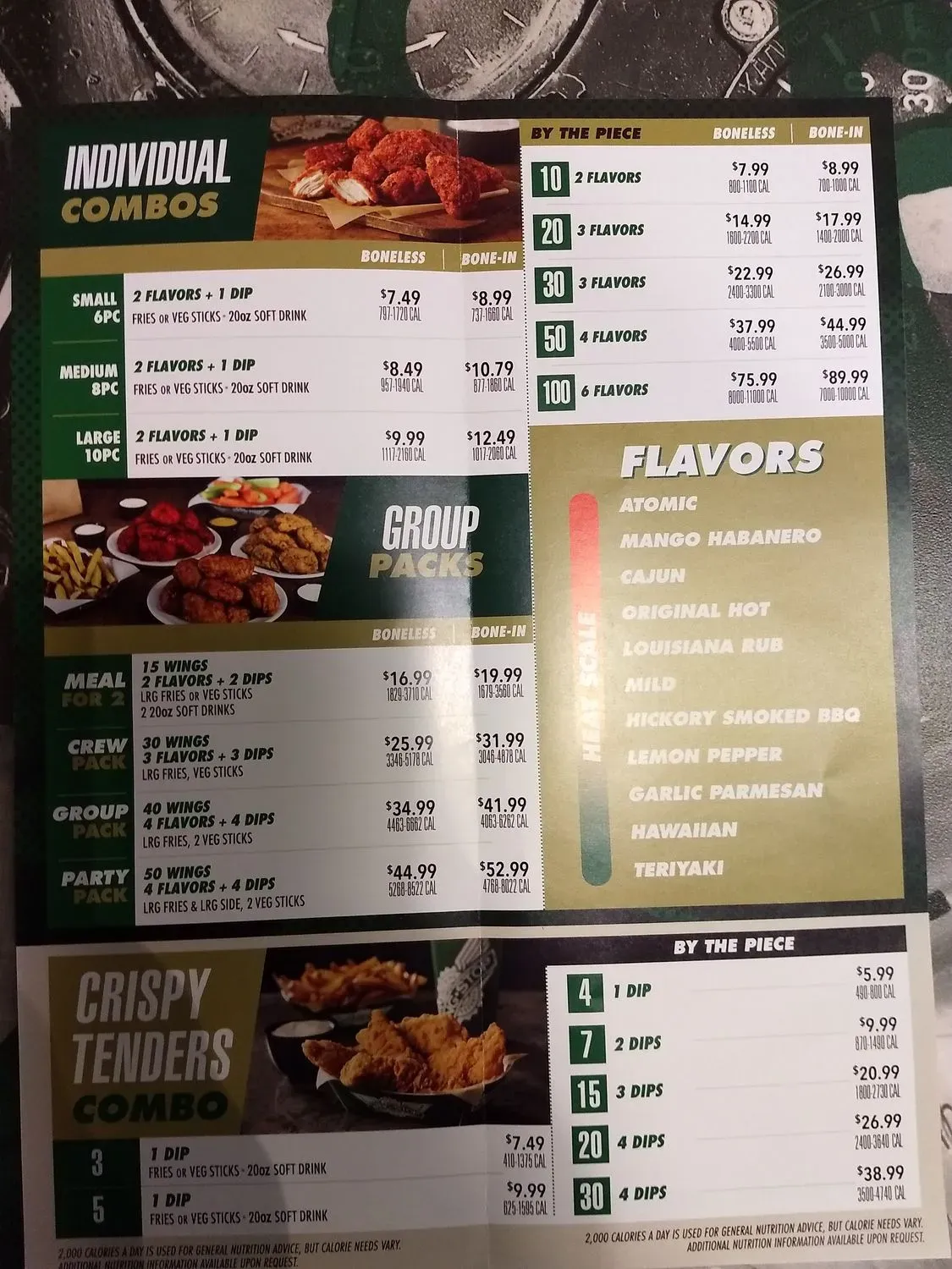 Menu 3