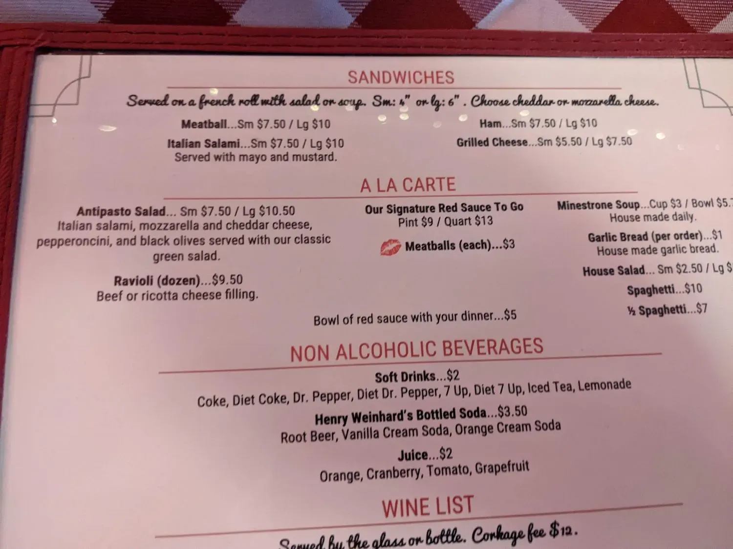 Menu 6