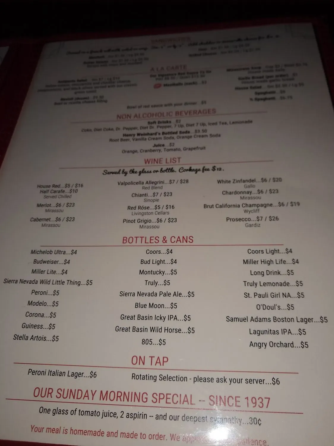 Menu 4