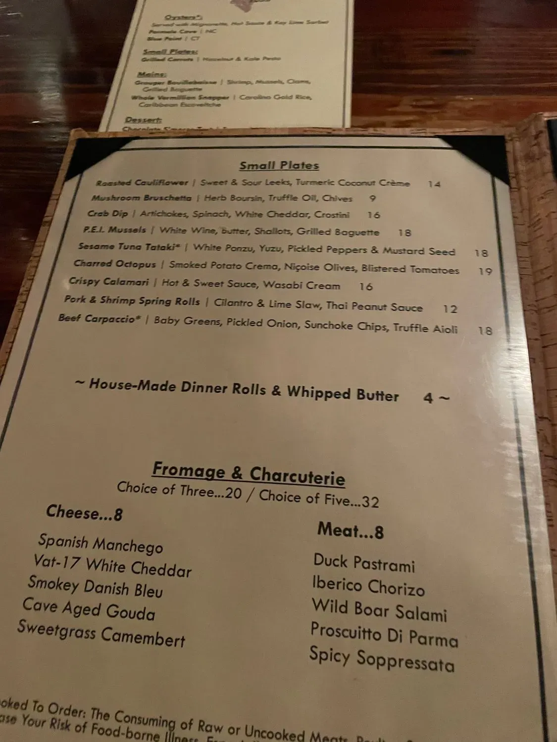 Menu 6