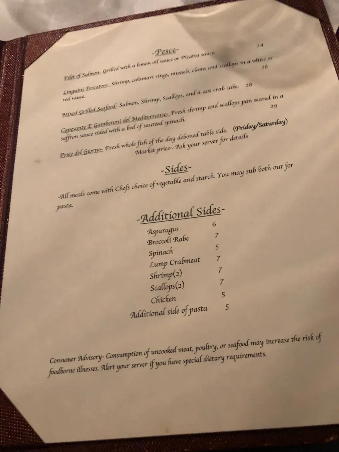 Menu 4