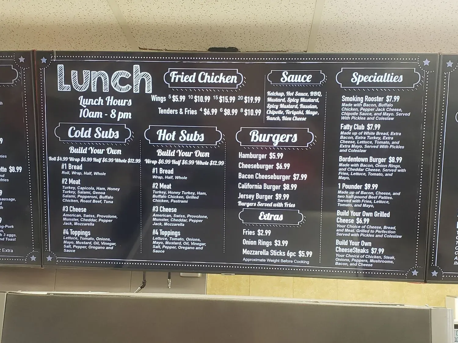 Menu 3