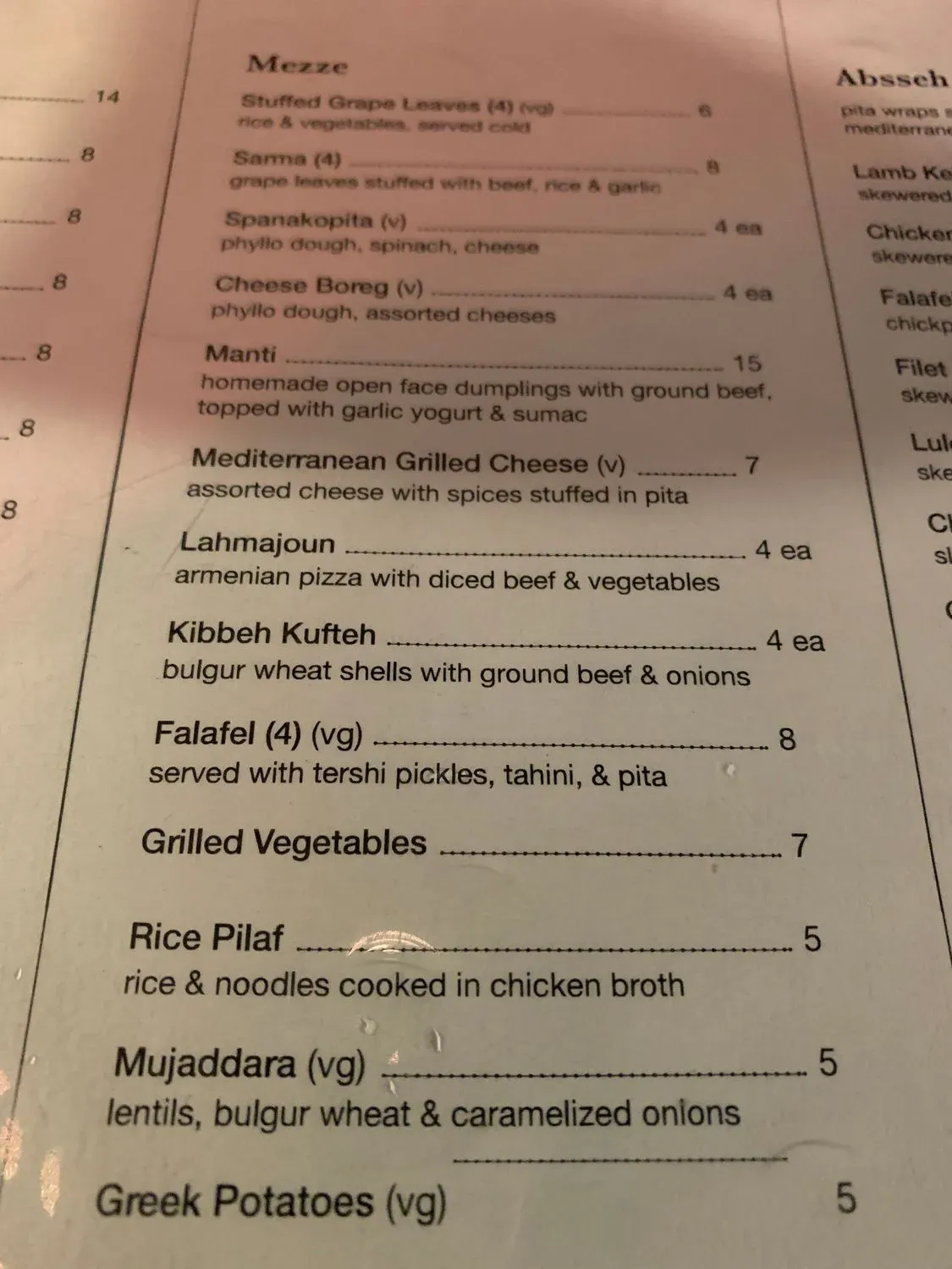 Menu 6