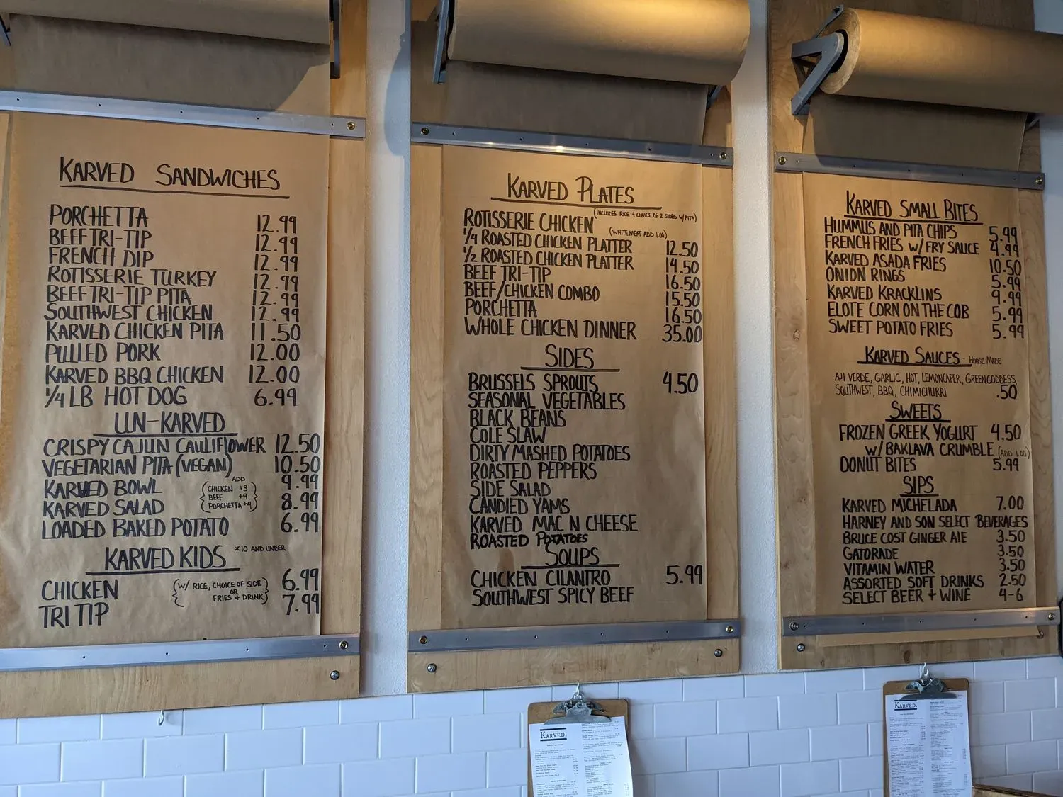 Menu 4