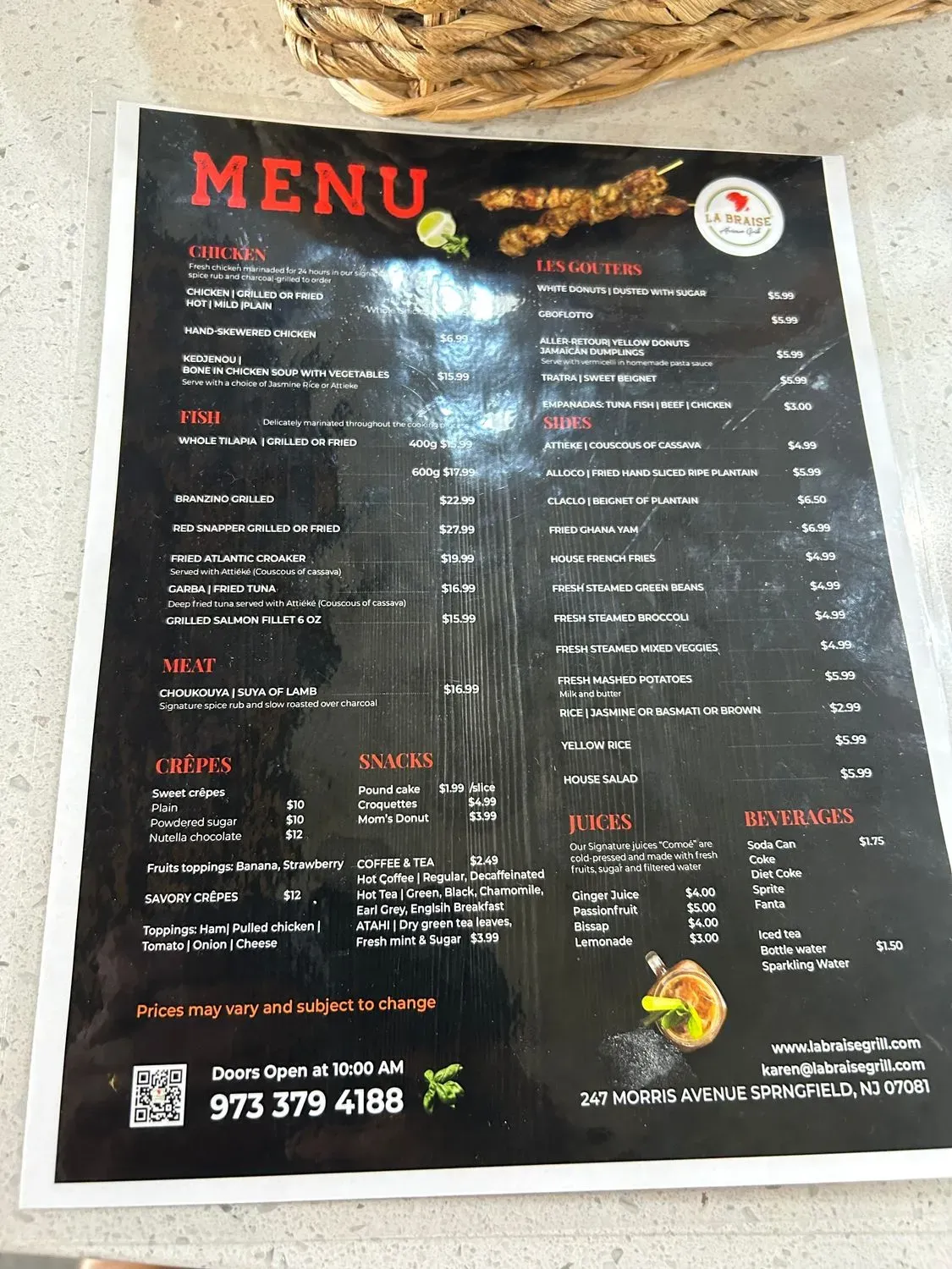 Menu 3