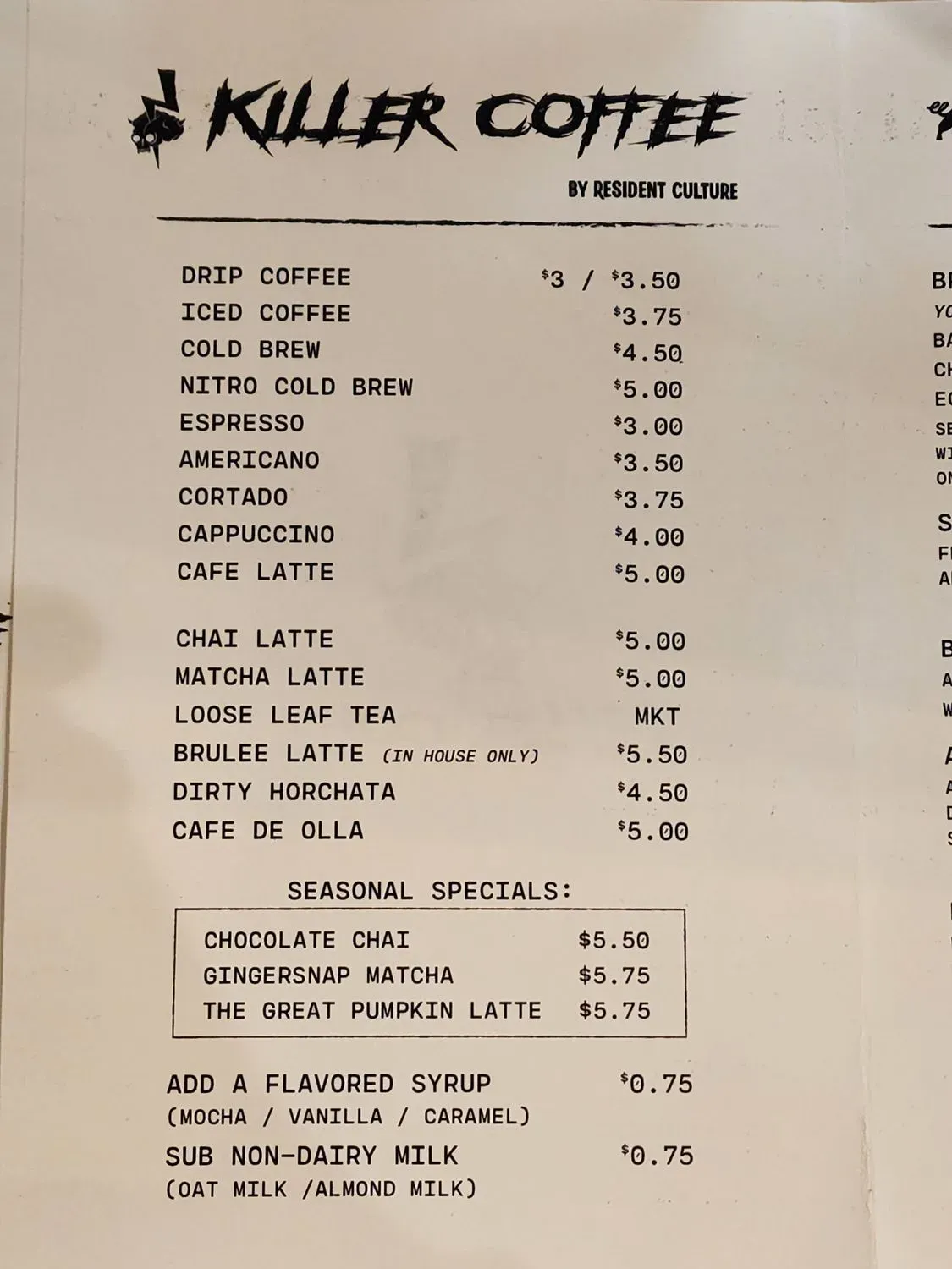 Menu 3