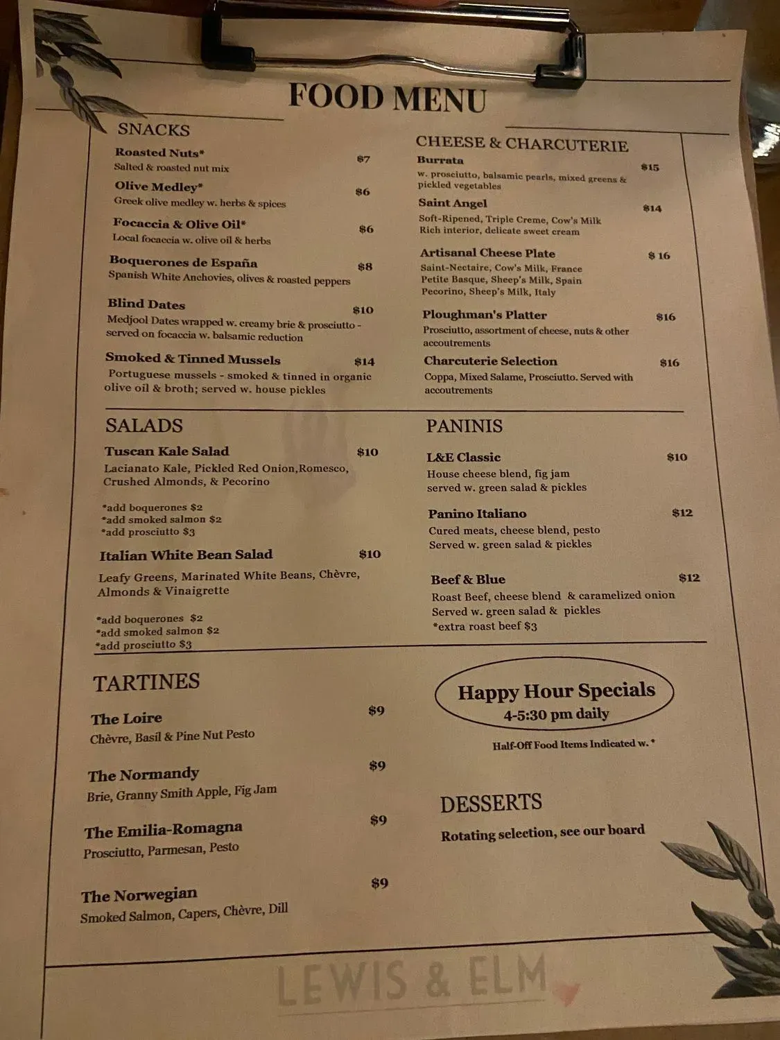 Menu 3