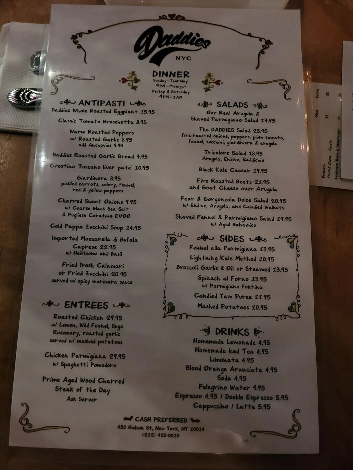 Menu 3