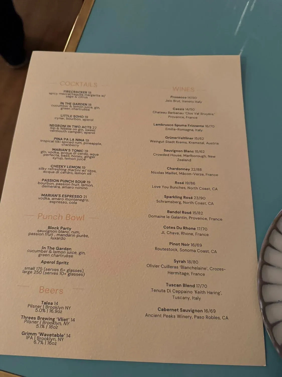 Menu 3