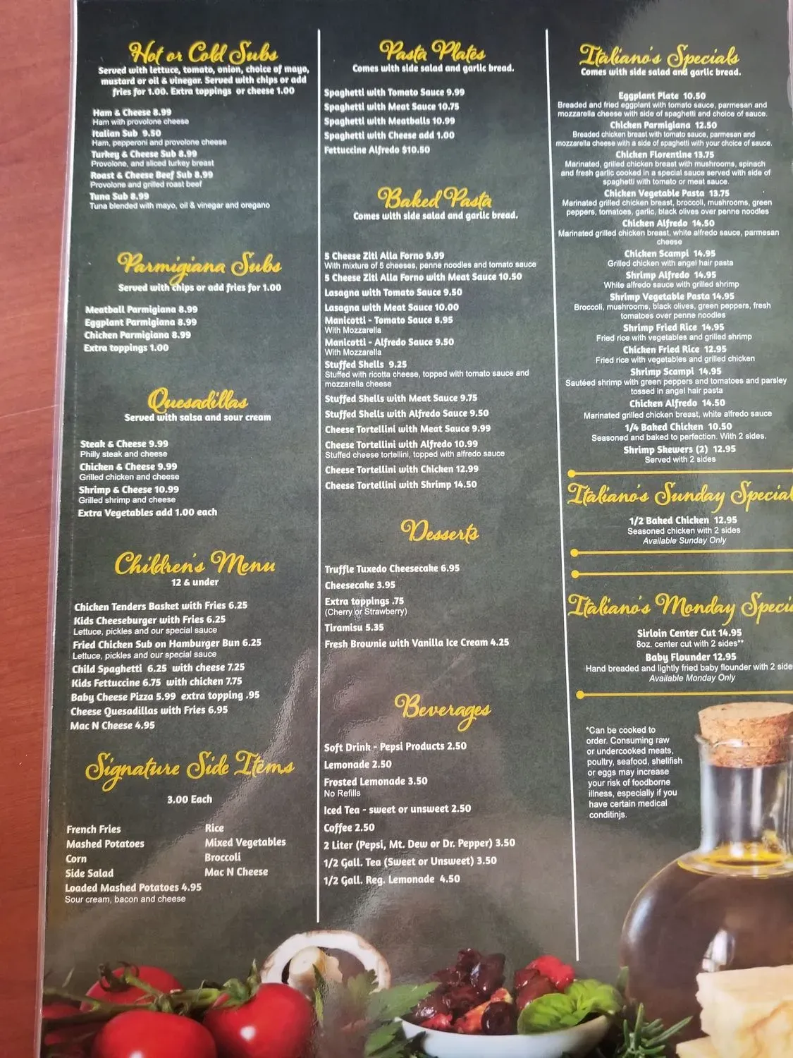 Menu 3