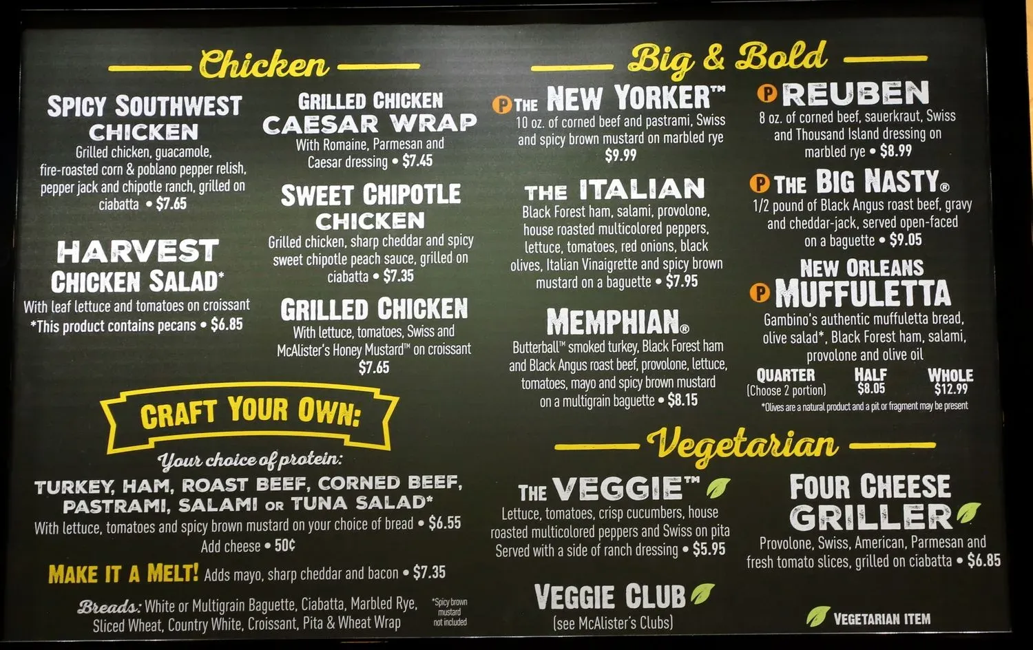 Menu 3