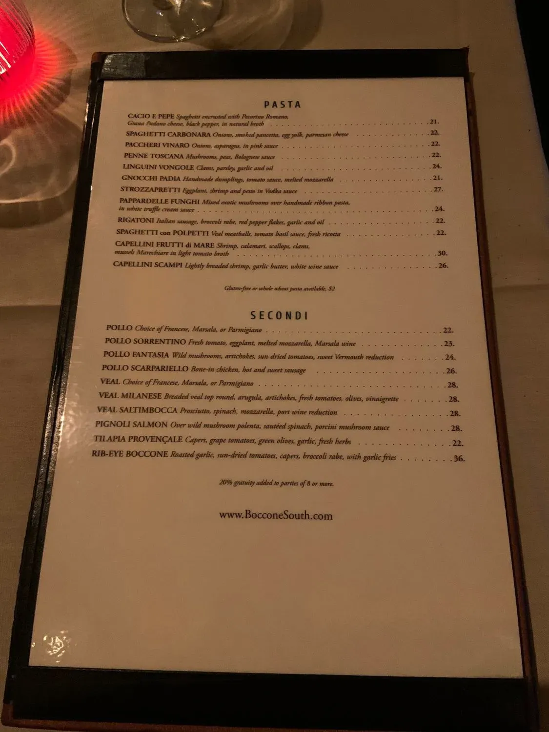 Menu 3