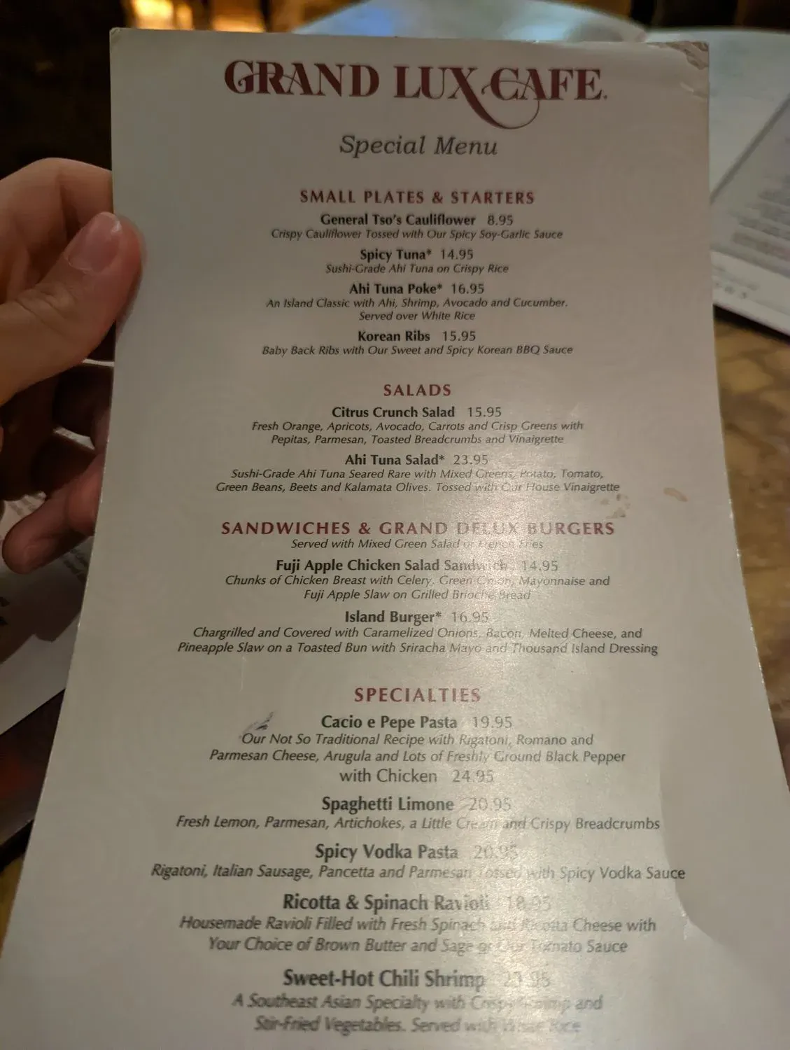 Menu 4