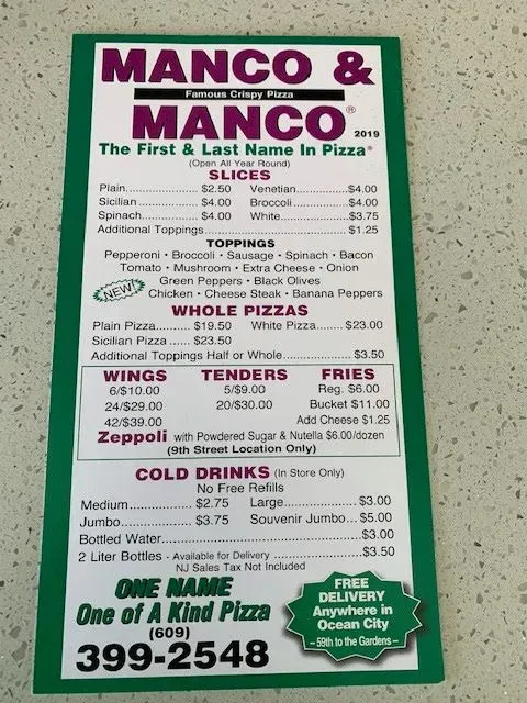 Menu 6