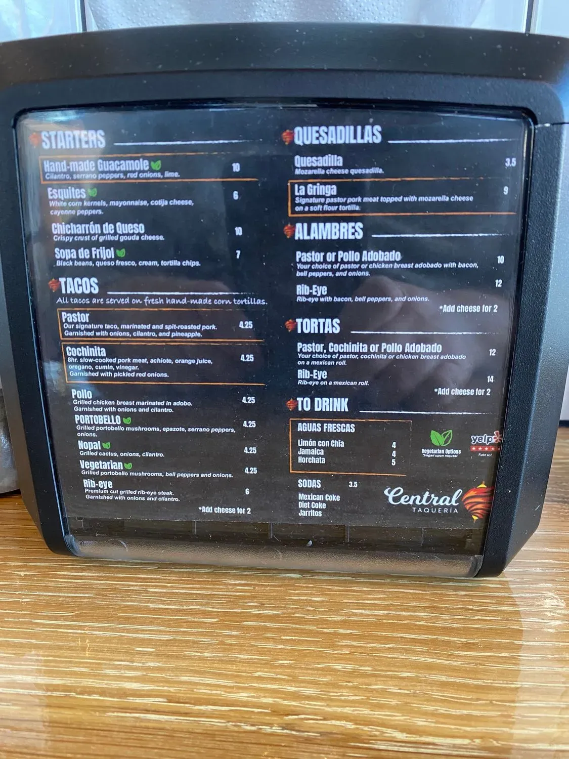 Menu 4