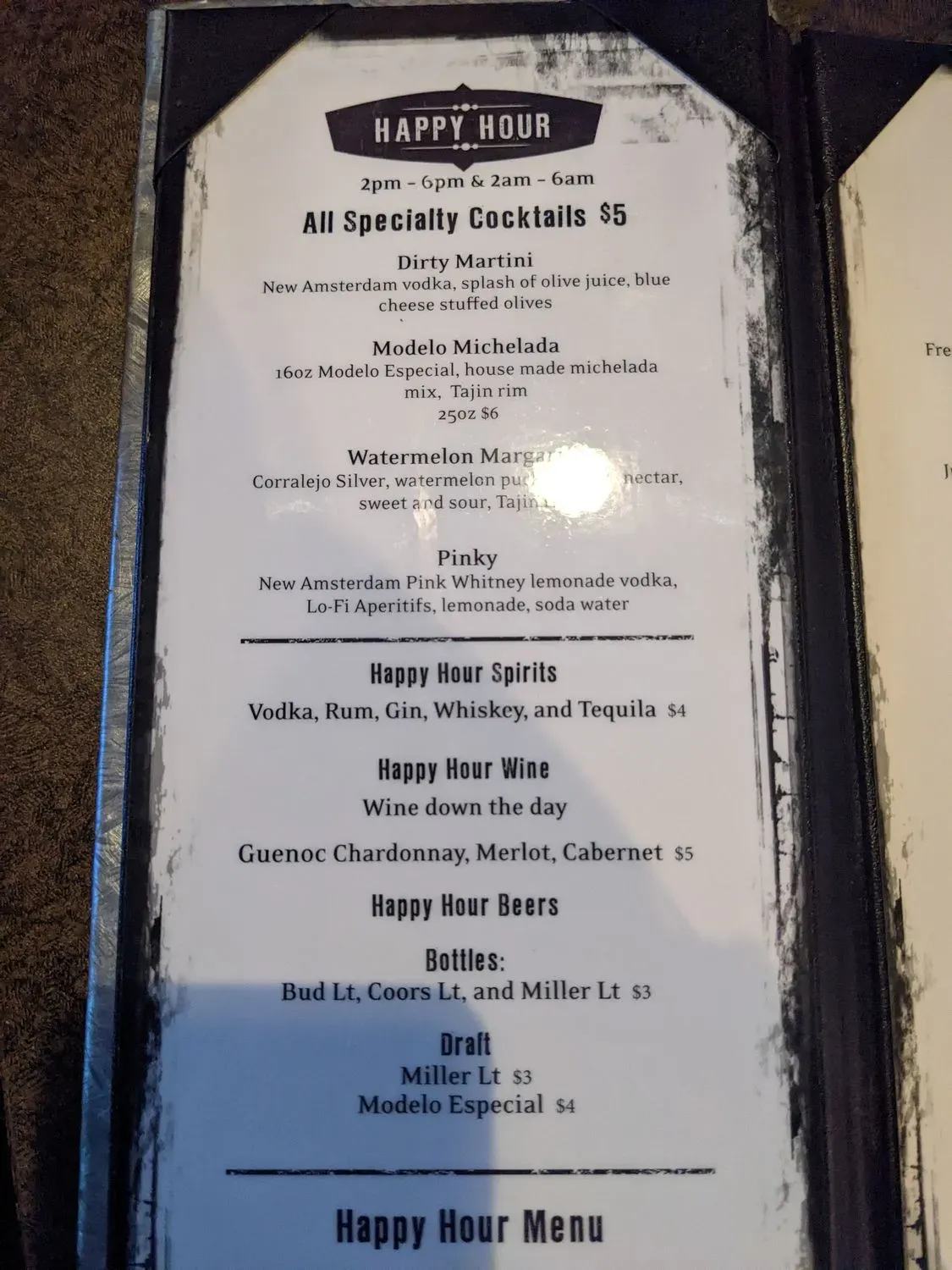 Menu 6