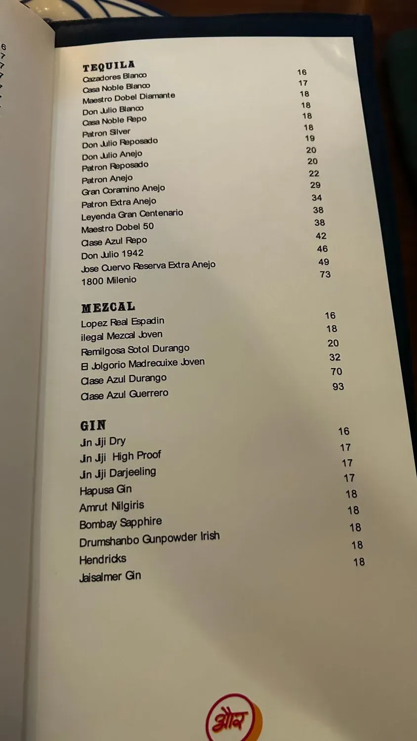 Menu 6