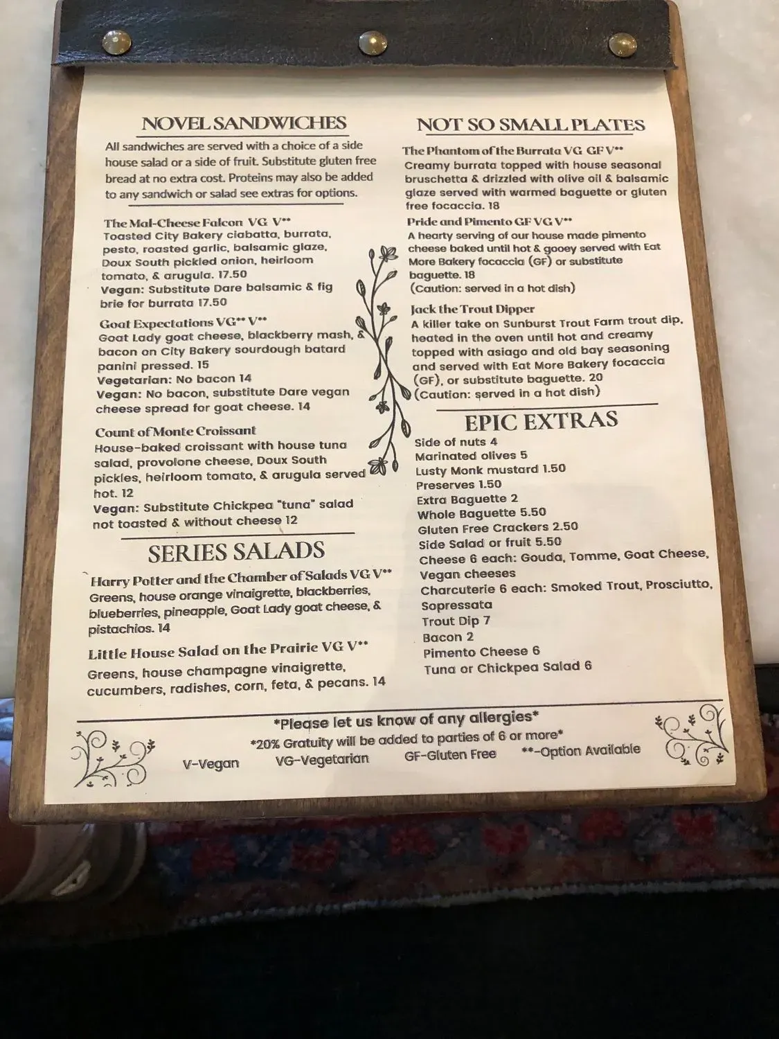 Menu 3