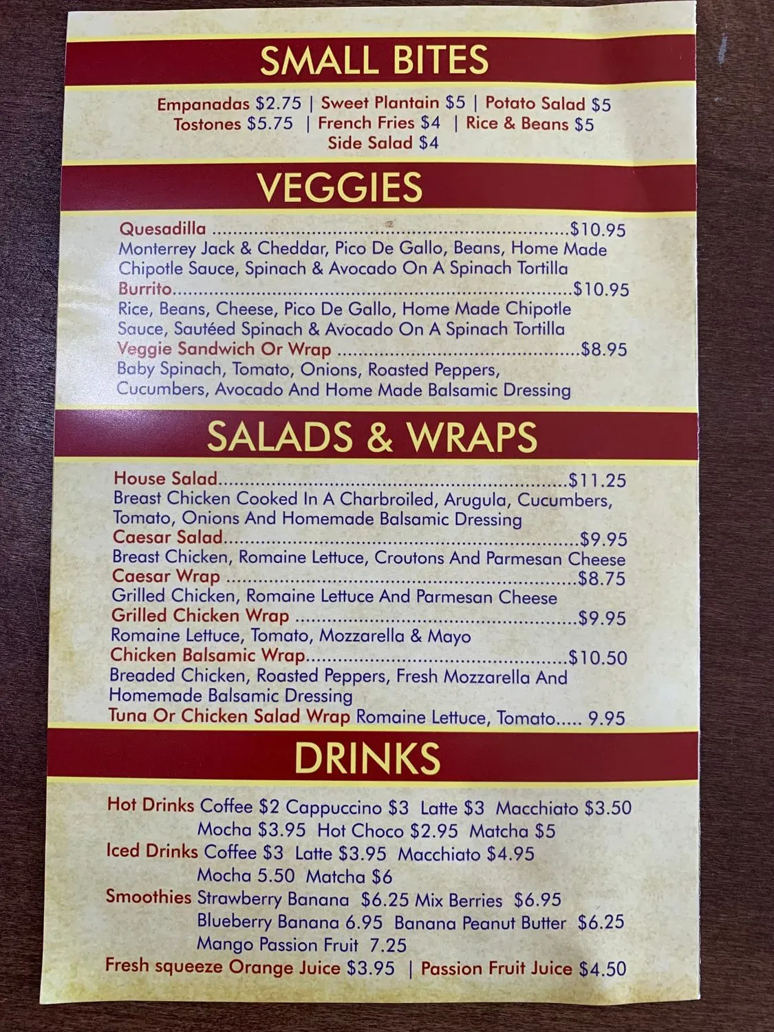 Menu 3