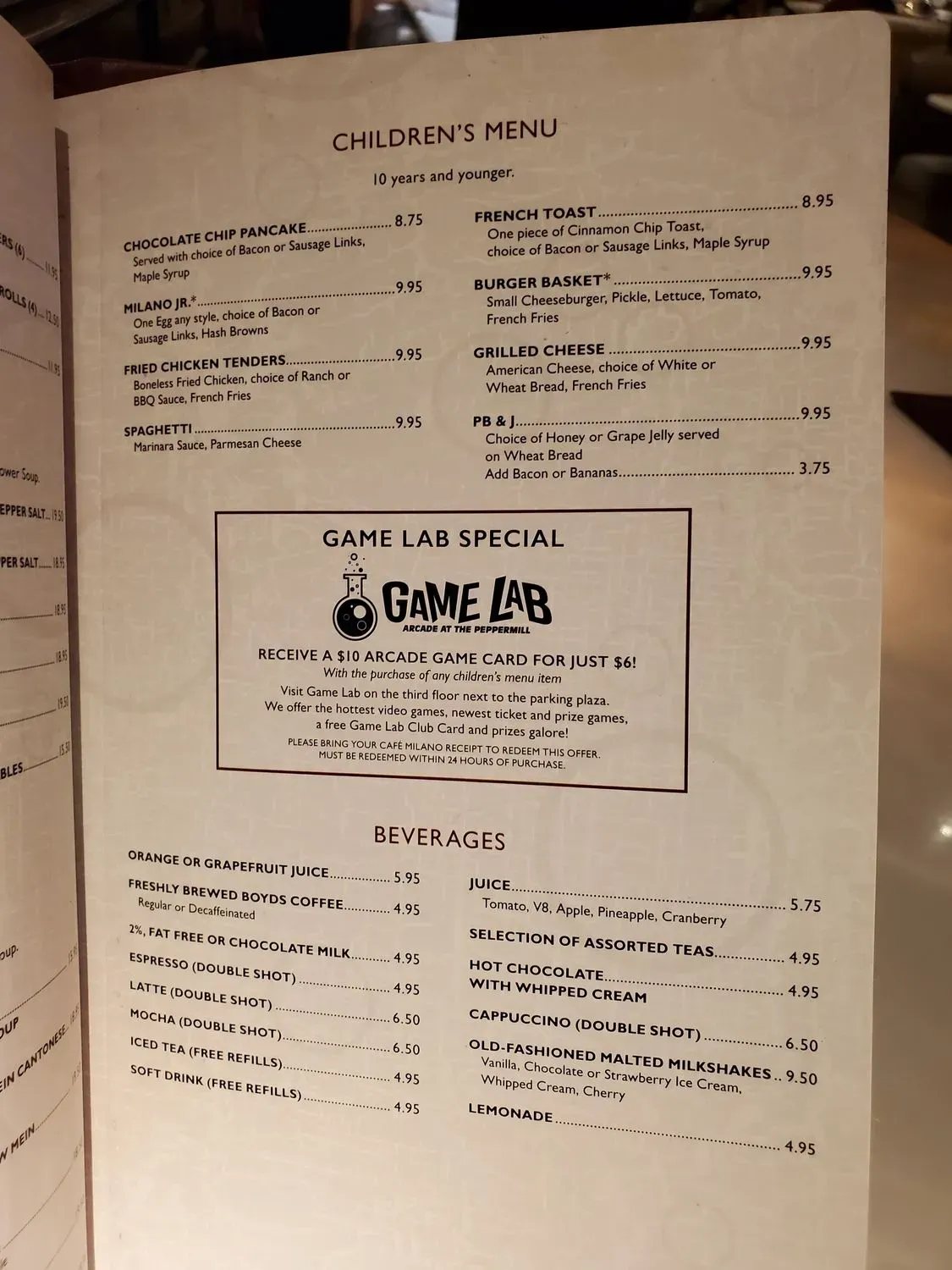 Menu 3