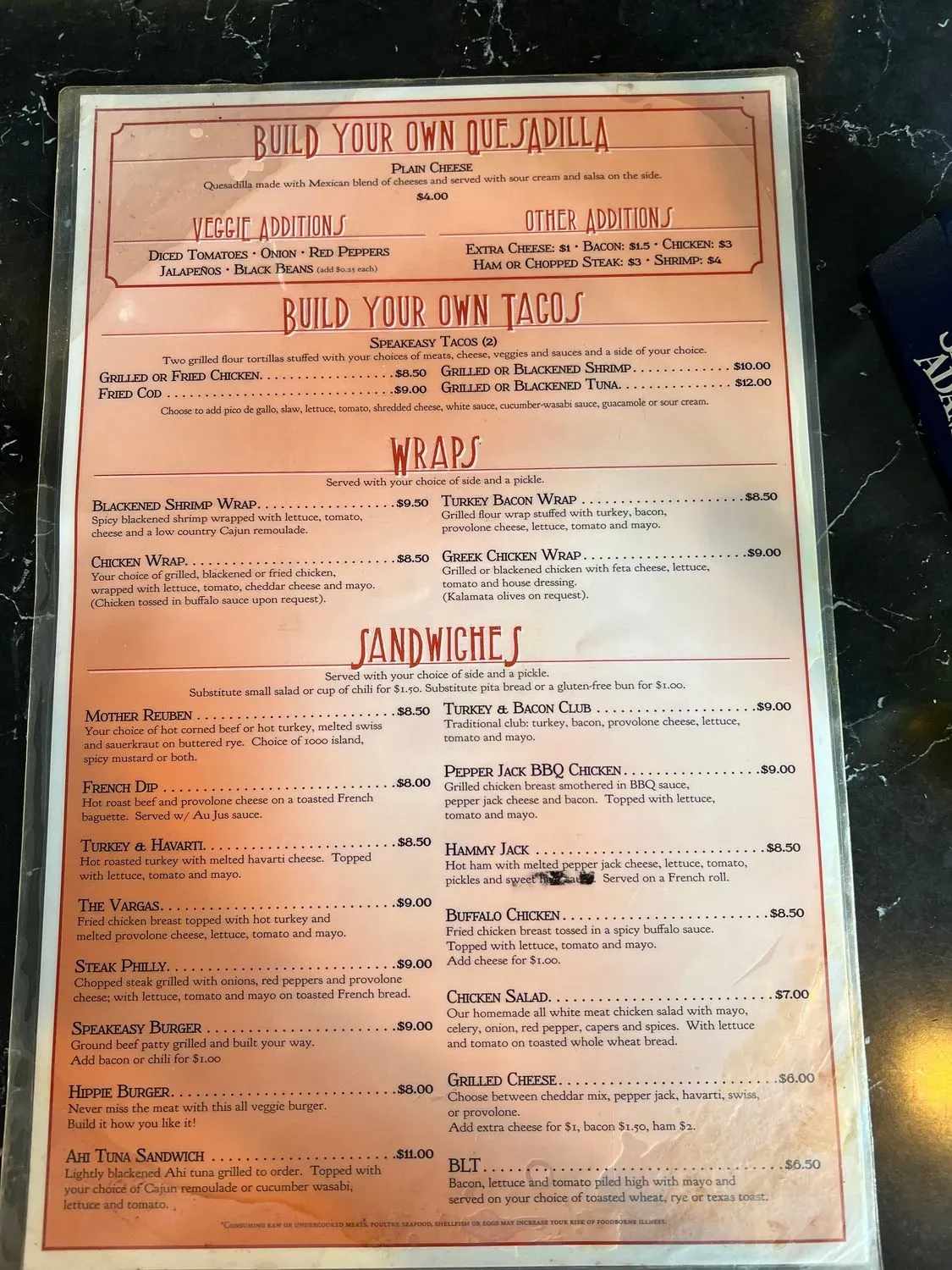 Menu 4