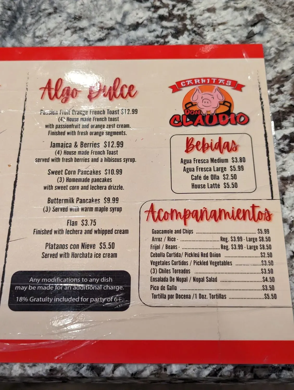 Menu 4