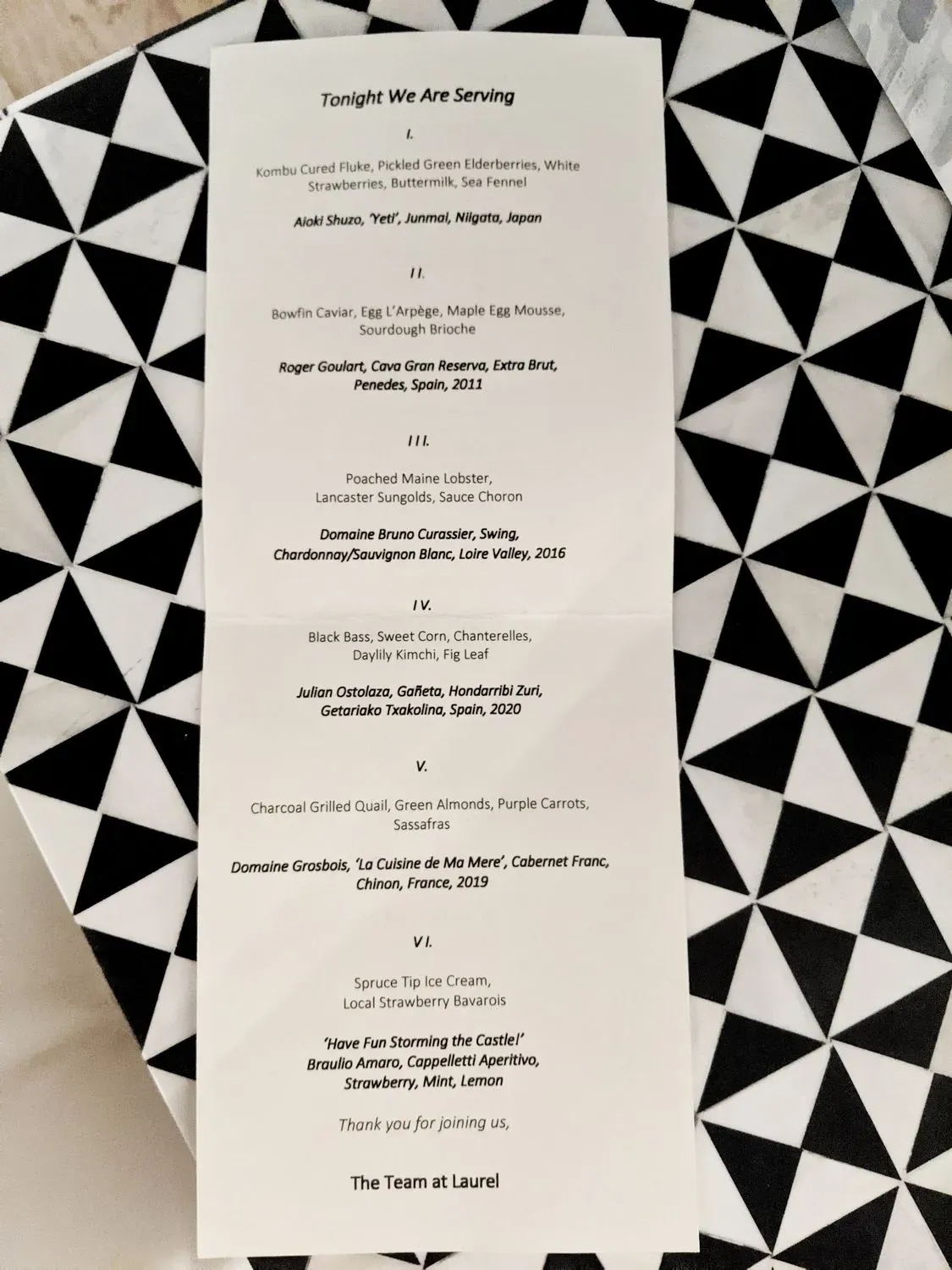 Menu 4