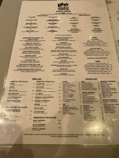 Menu 6