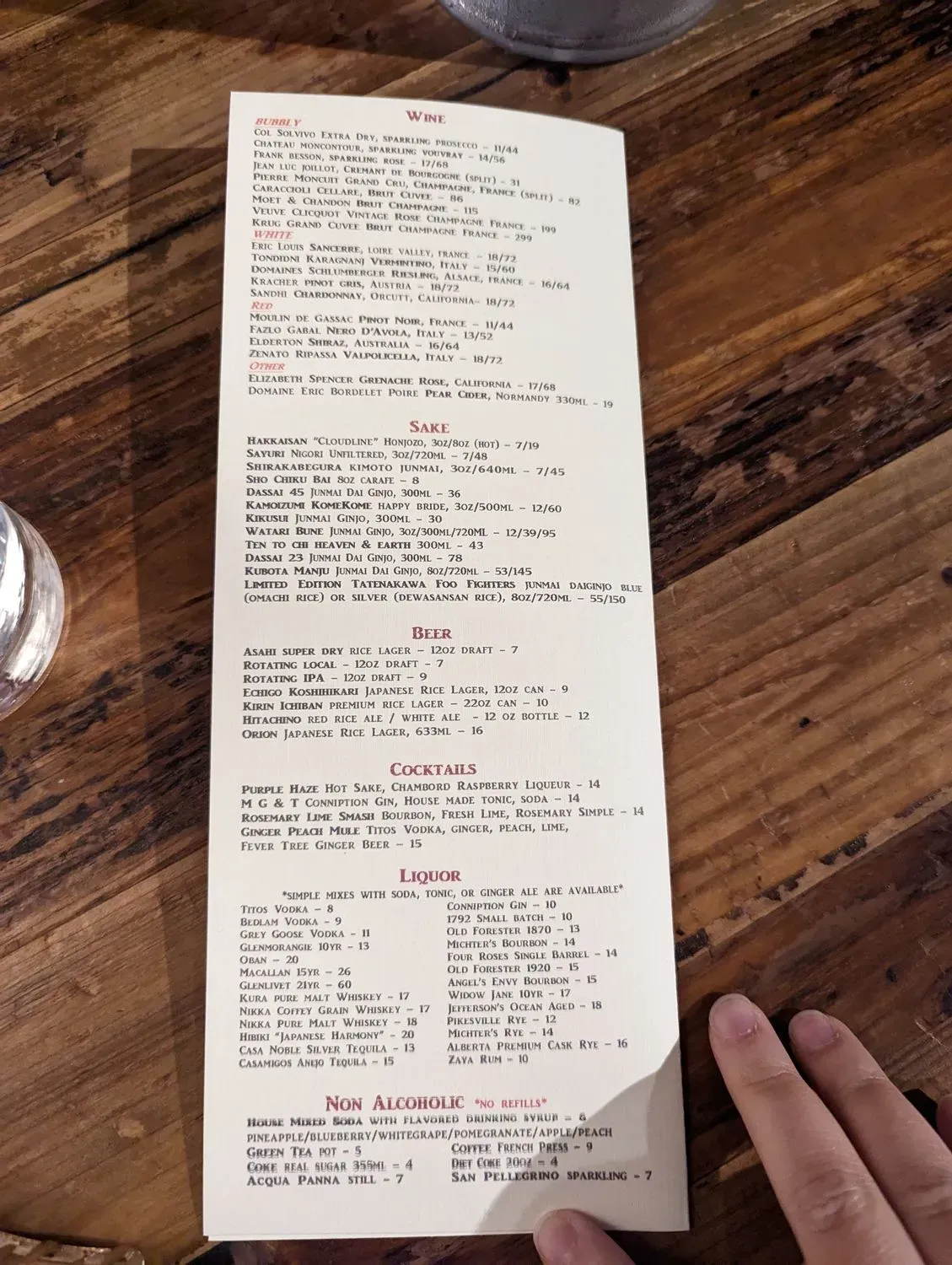 Menu 6