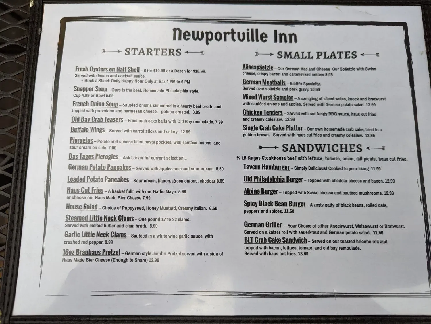 Menu 4