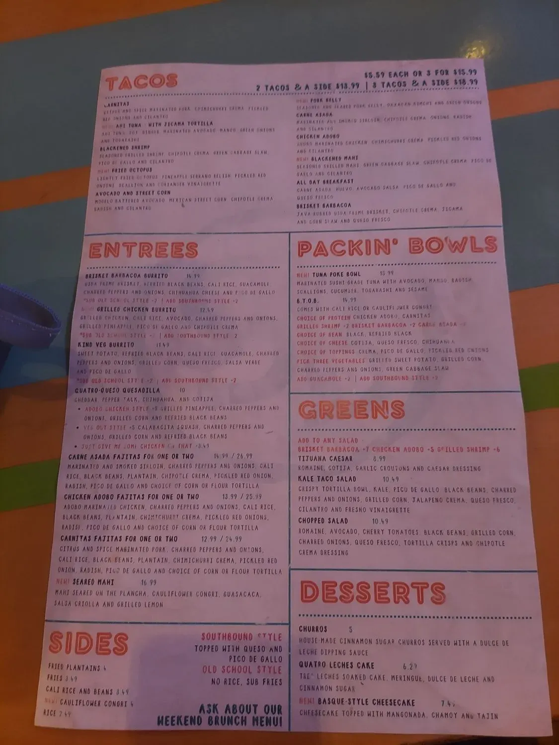 Menu 4