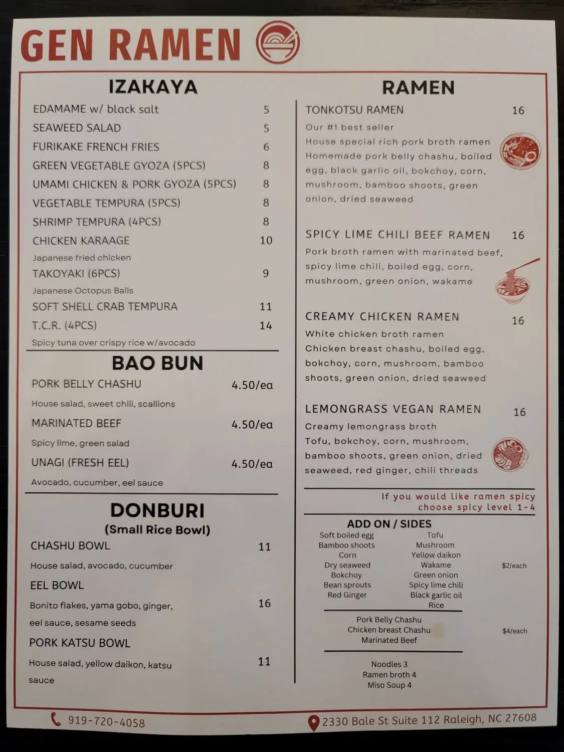 Menu 6