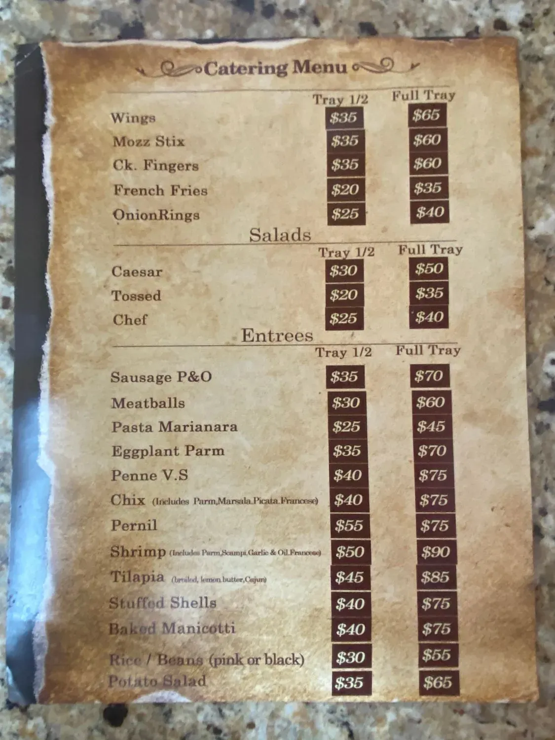 Menu 3