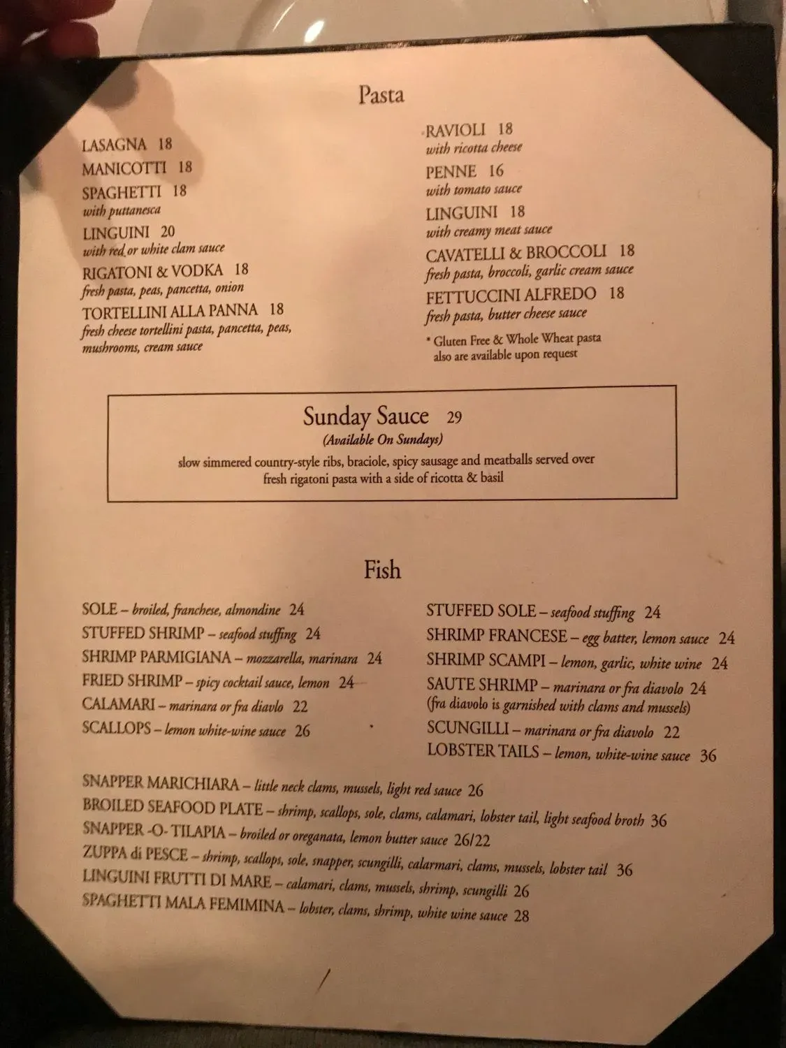 Menu 6