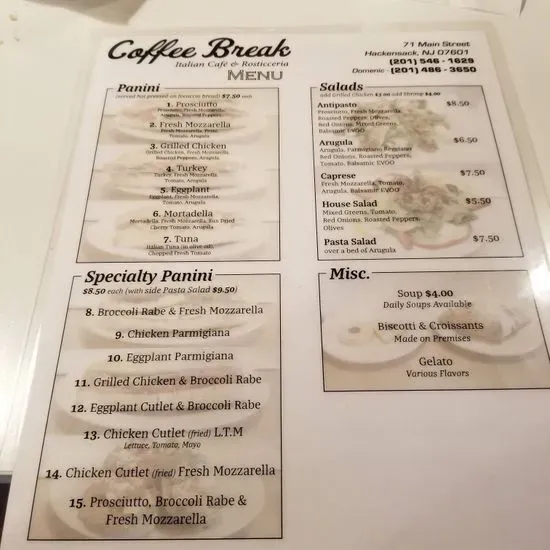 Menu 6