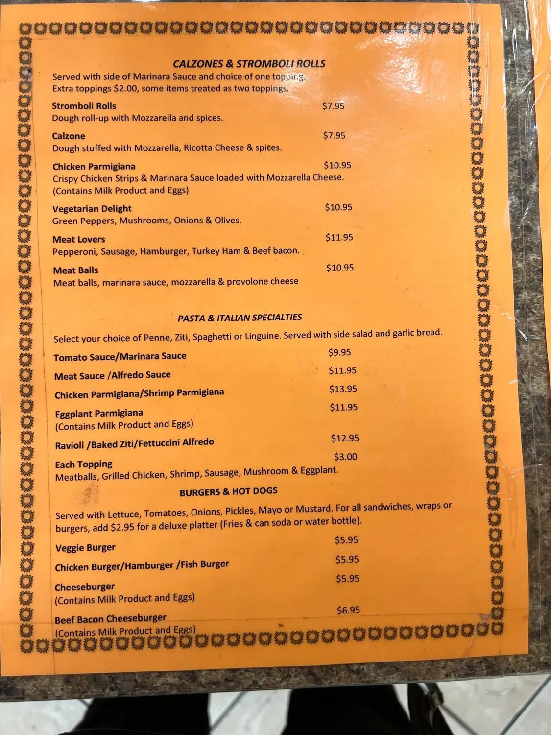 Menu 3