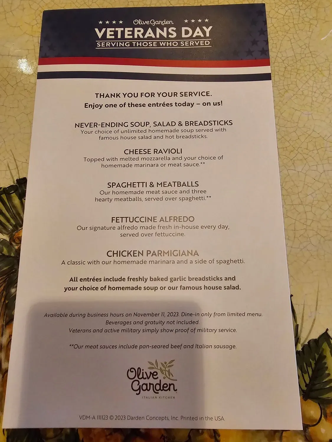 Menu 3