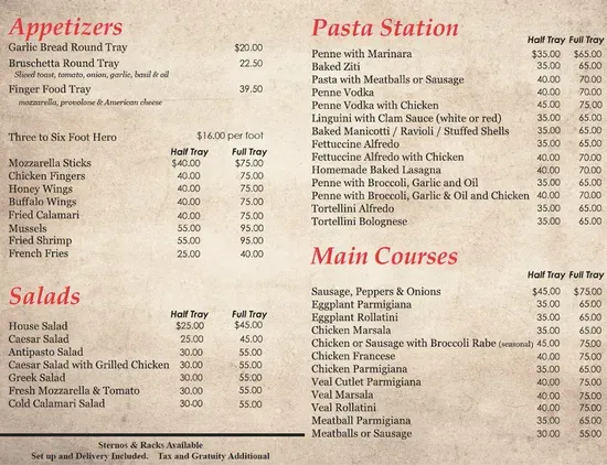 Menu 6