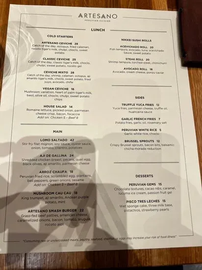 Menu 4