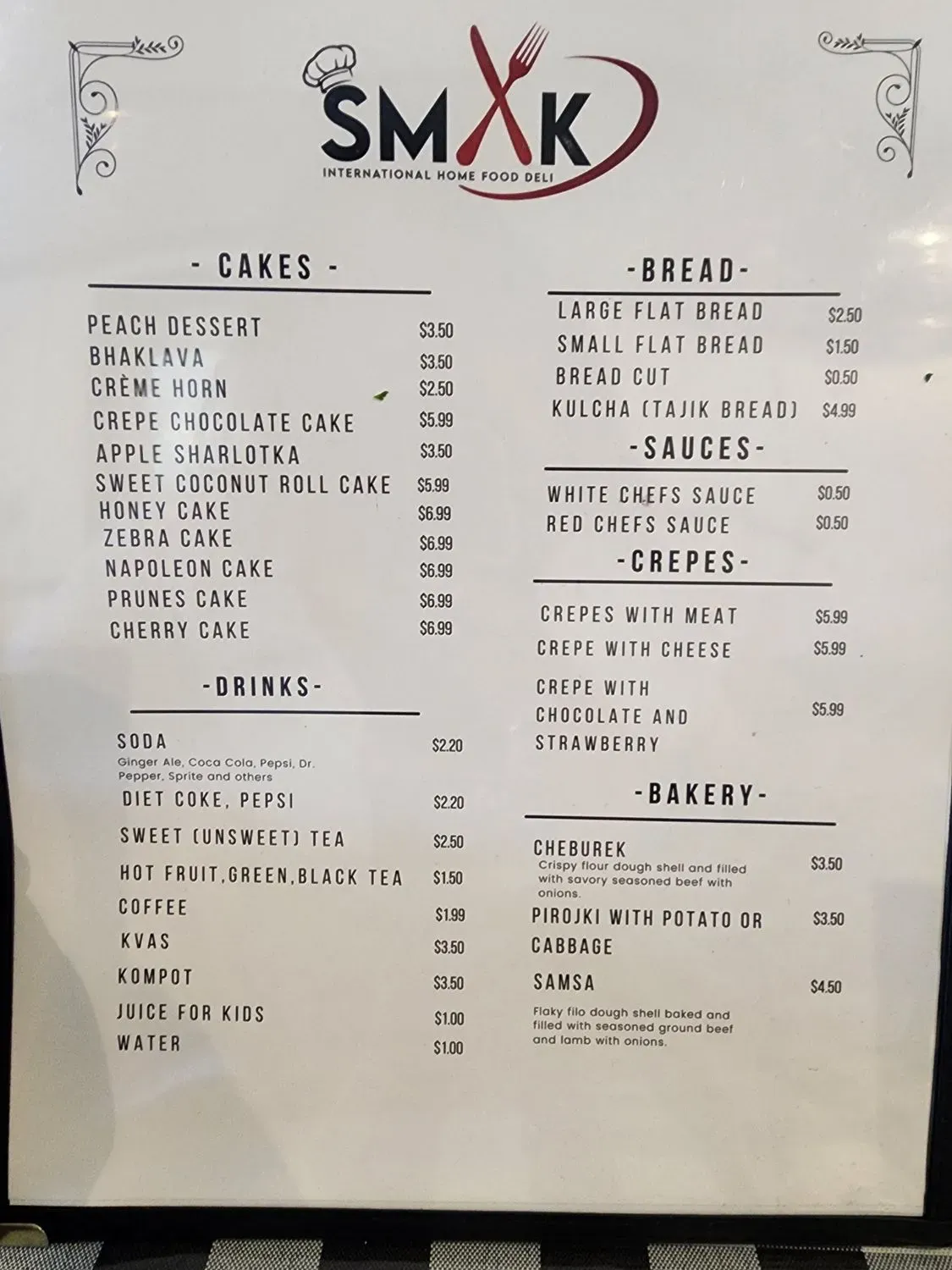 Menu 4