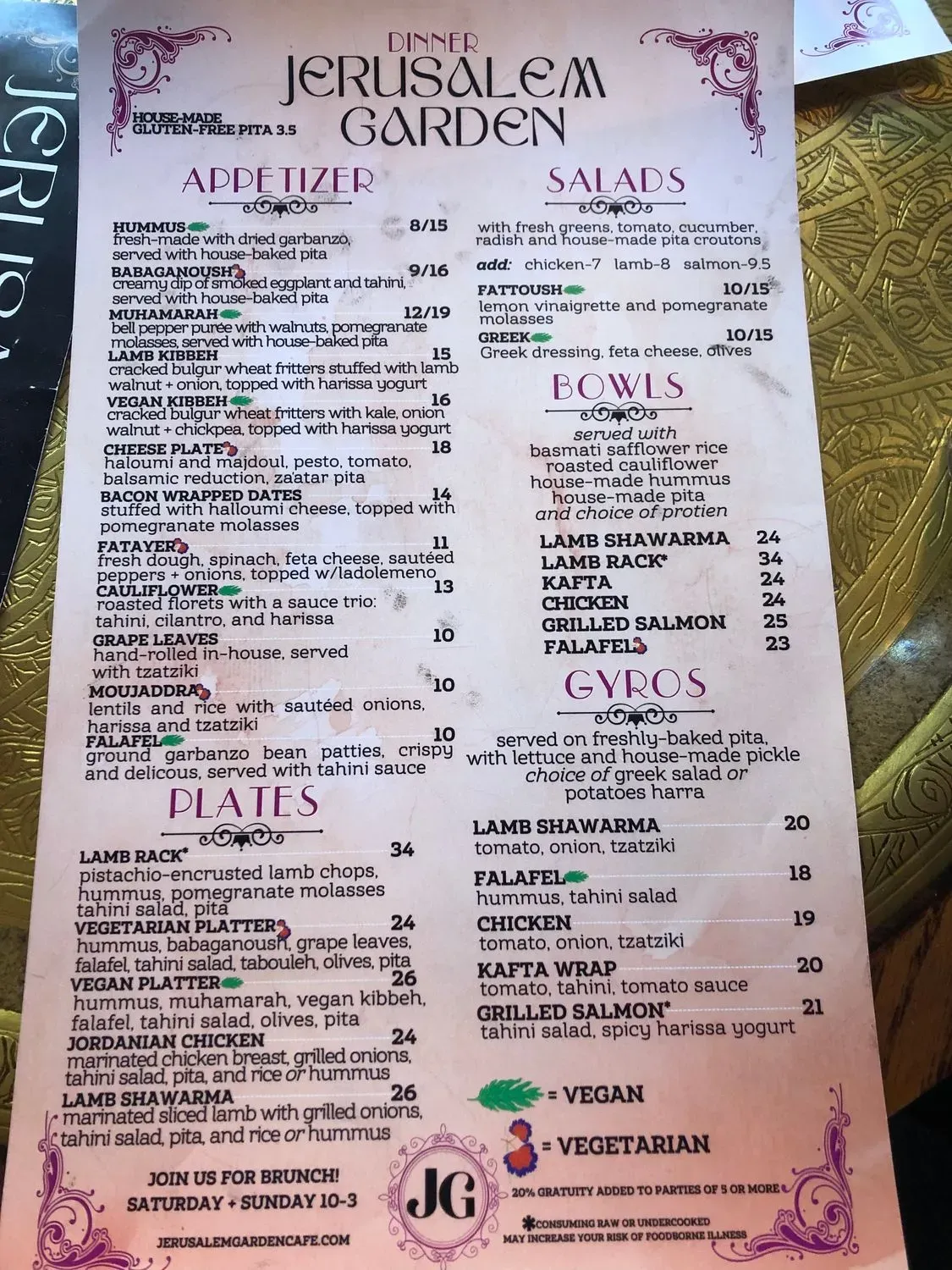 Menu 4