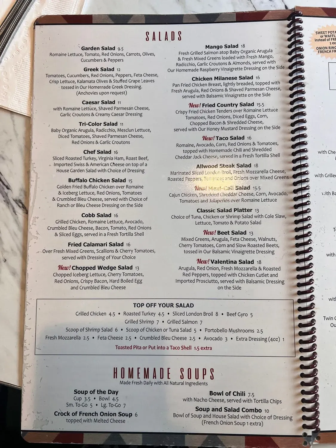 Menu 4