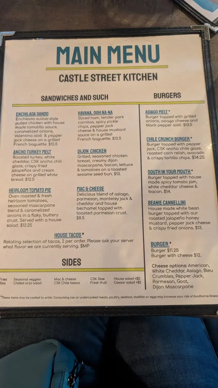 Menu 3