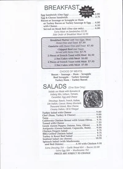 Menu 6