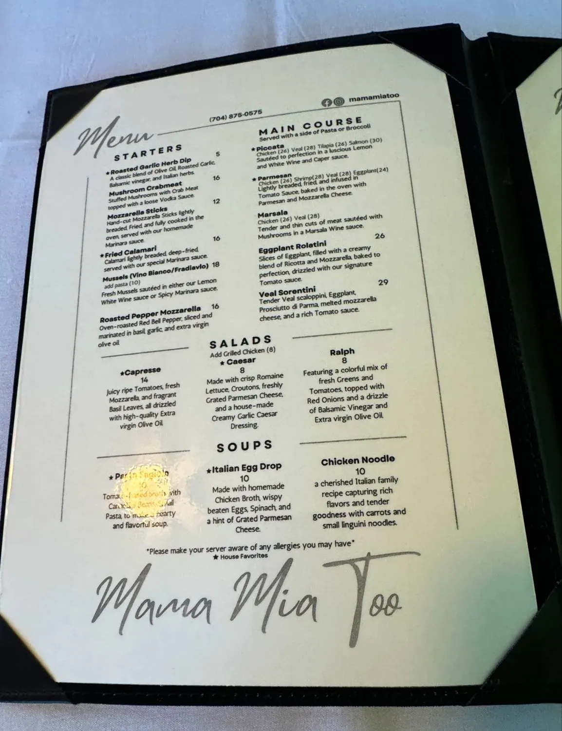 Menu 6