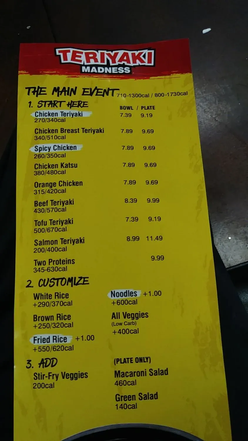 Menu 6