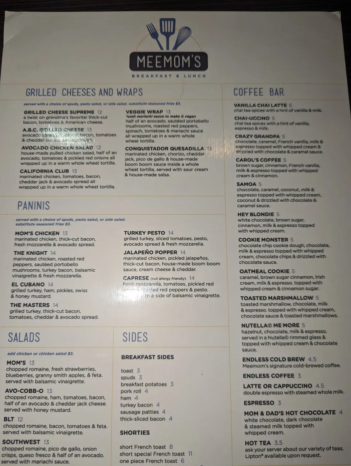 Menu 6