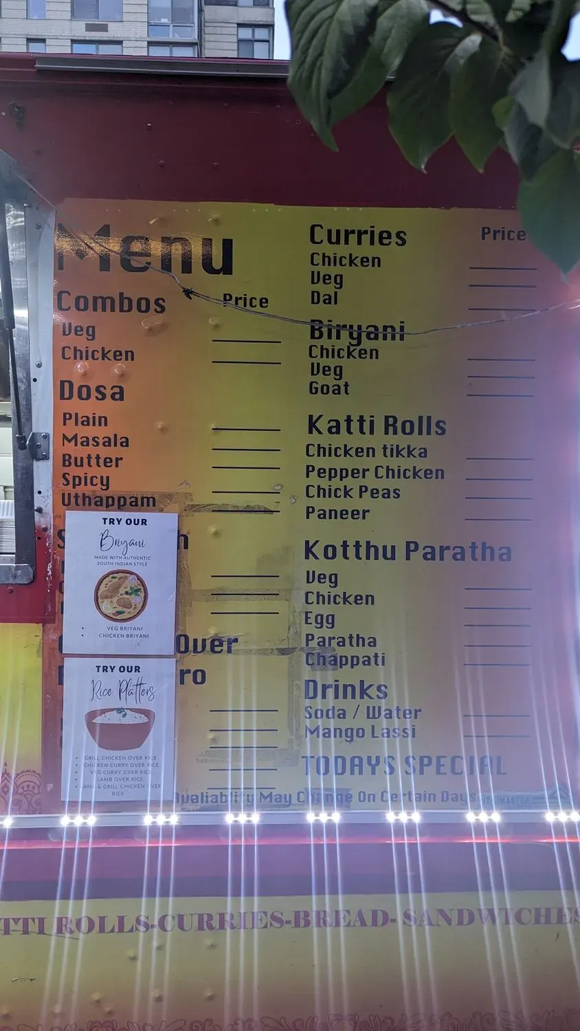 Menu 3