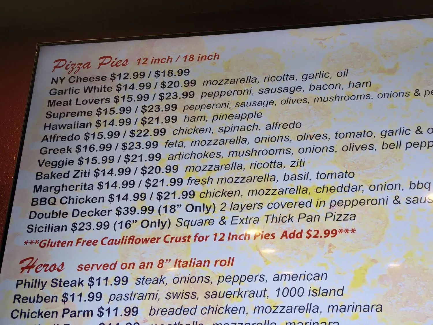 Menu 4